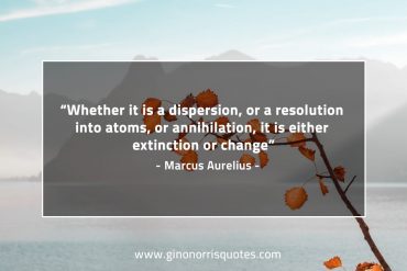 Whether it is a dispersion MarcusAureliusQuotes