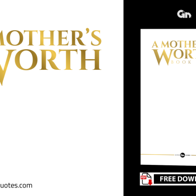 A Mothers Worth GW